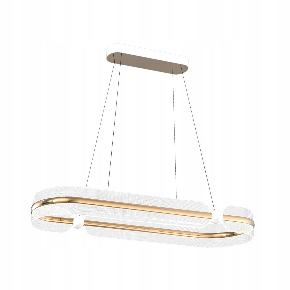 Sopla PND-63728-56W-3K-GD Nowoczesna lampa wisząca