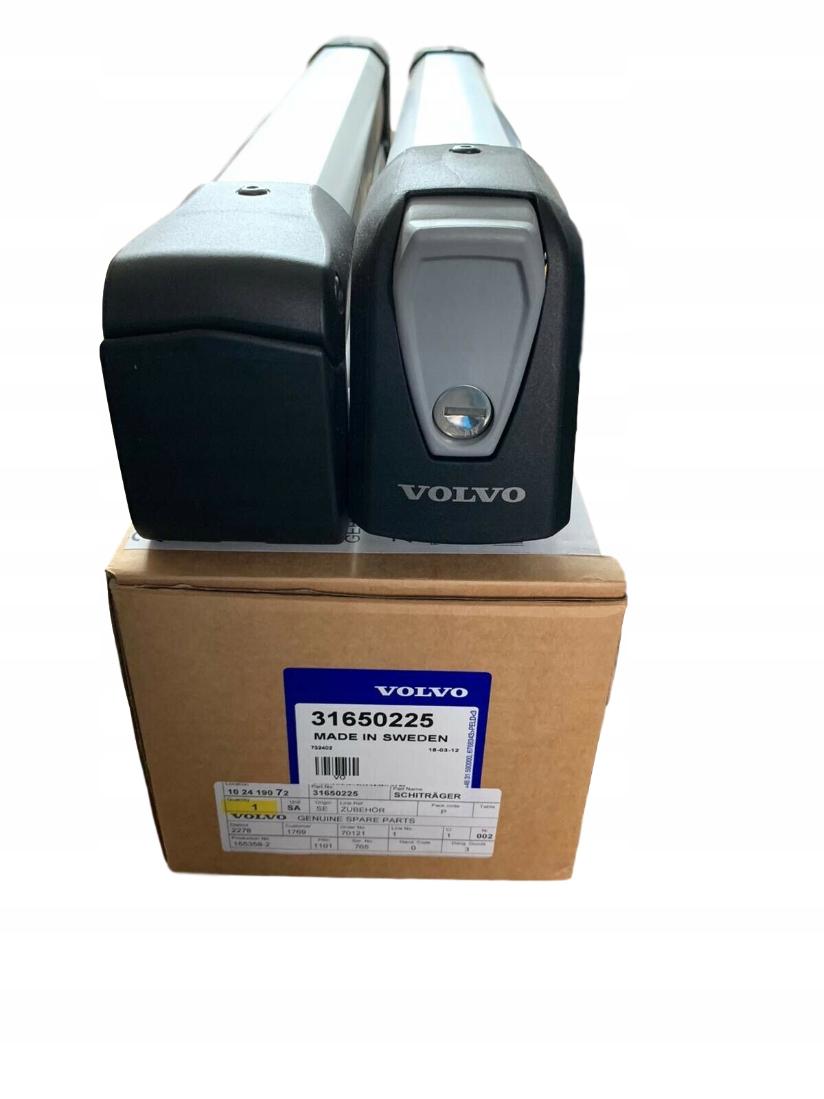 VOLVO THULE 7324 uchwyt bagaznik narty snowboard 31650225 za 818 99 z z Bielany Wroc awskie Allegro.pl 13240442155