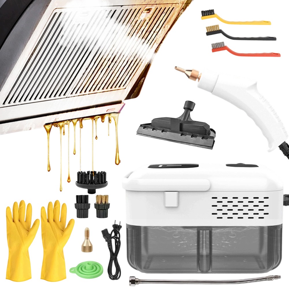 Parní čistič 2500 W 1200 Ml Bedee Parní čistič 9 režimů pro domácnost a auta