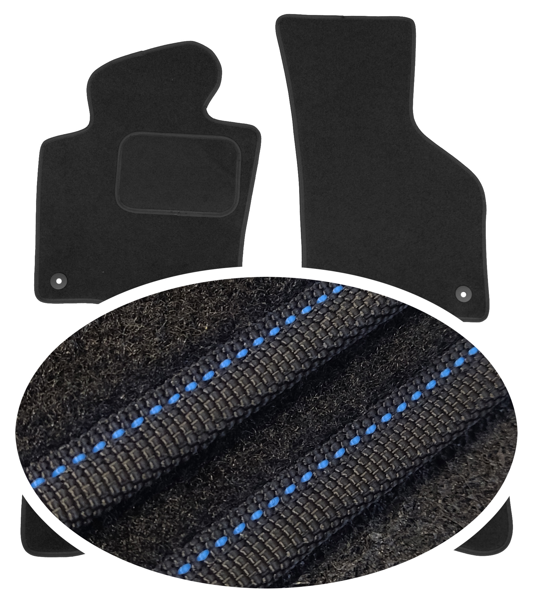 

Vw Golf VII 7 od 2012-2020 Dywaniki do auta Welury