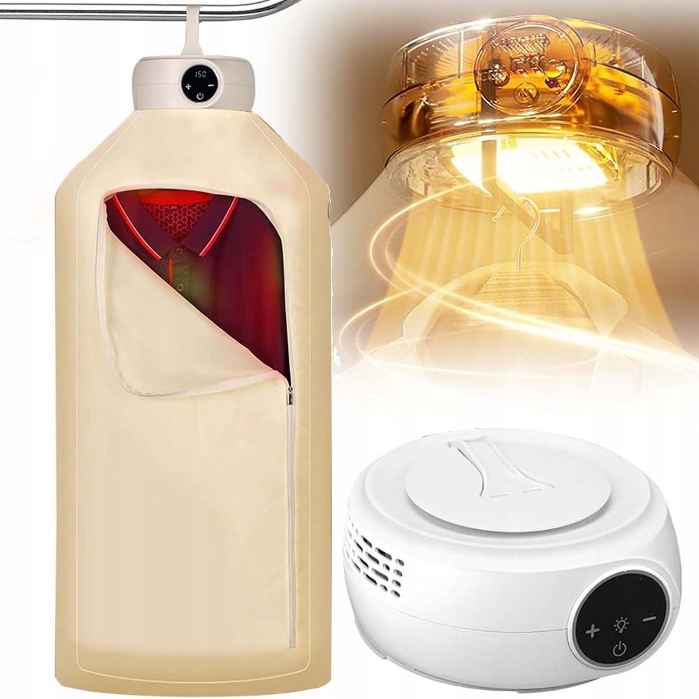 Levně Elektrická Skládací Sušák Na Prádlo 600 W S Funkcí Času