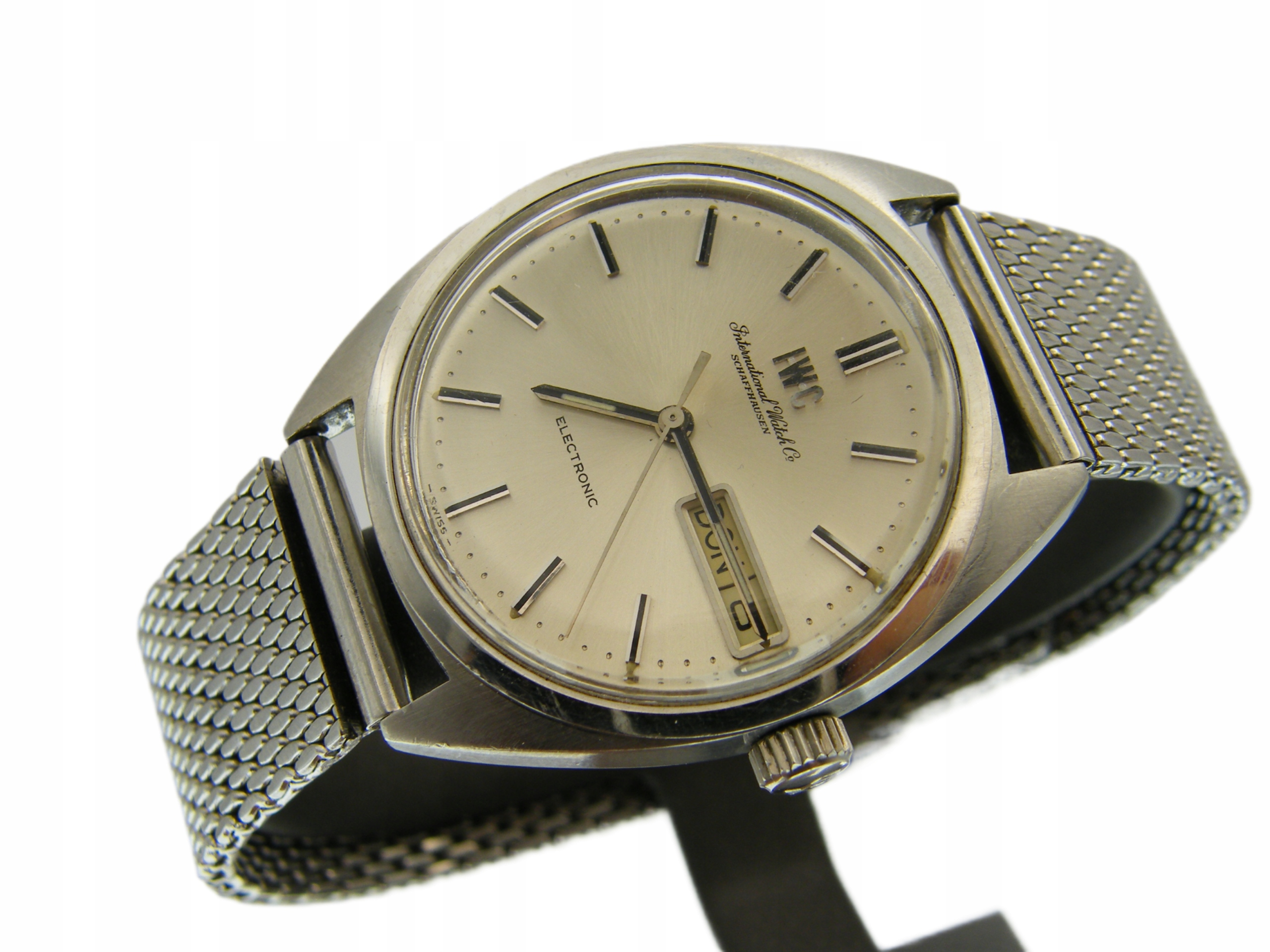 IWC Schaffhausen Electronic Day-Date RRR w Stali