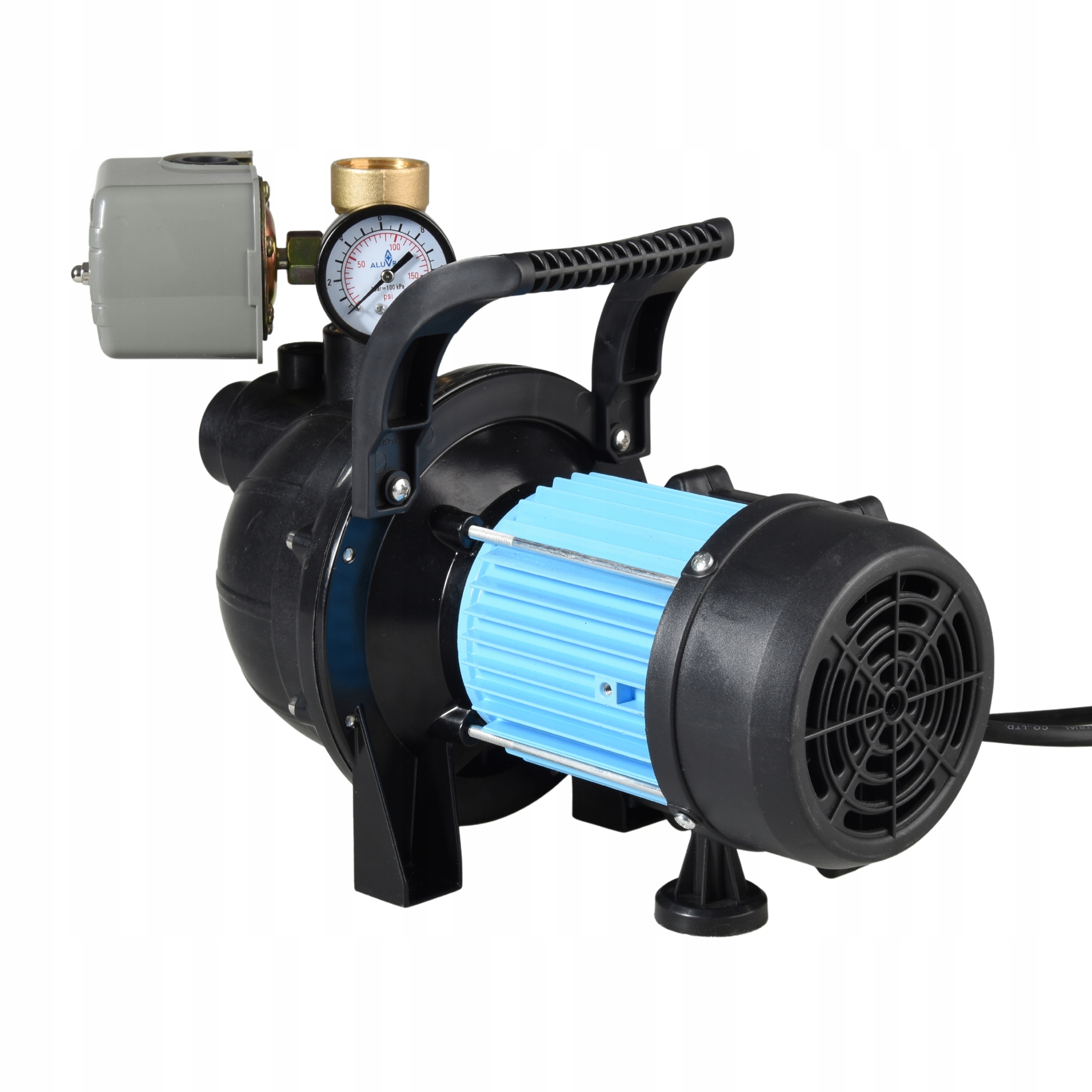 Výkonná Sací Pumpa Na Vodu 1000 W 60 L/min S Příslušenstvím Pro Hydrofor, Voda