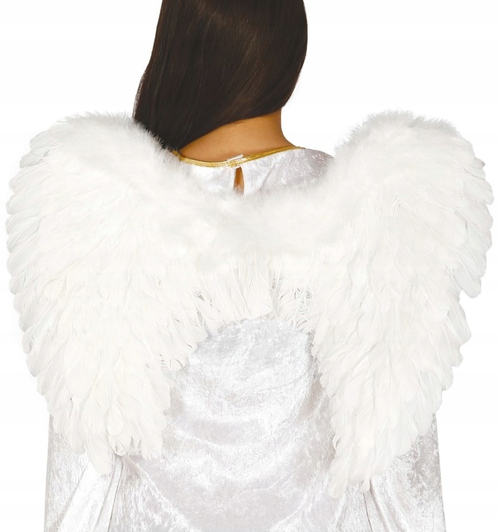 

Skrzydła Anioła z Piór Białe Jasełka Anioł 50x45cm