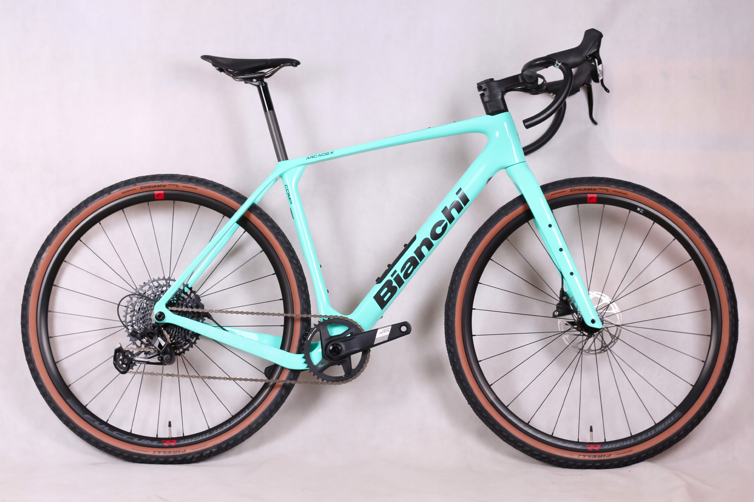 Bianchi Arcadex Comp rower gravel Apex 1x12 Carbon 2025 celeste gloss M