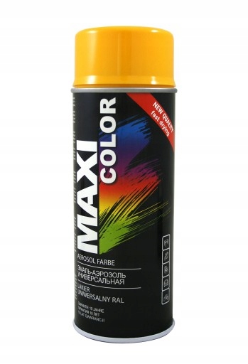 RAL 1023 MAXI COLOR SPRAY 400ML FARBA LAKIER NITRO
