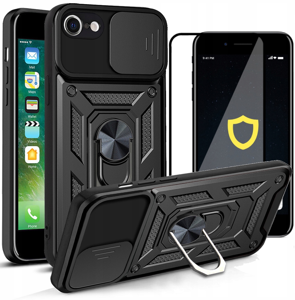 

Etui Case Camring Do Iphone 7/8/SE 20/22 +szkło