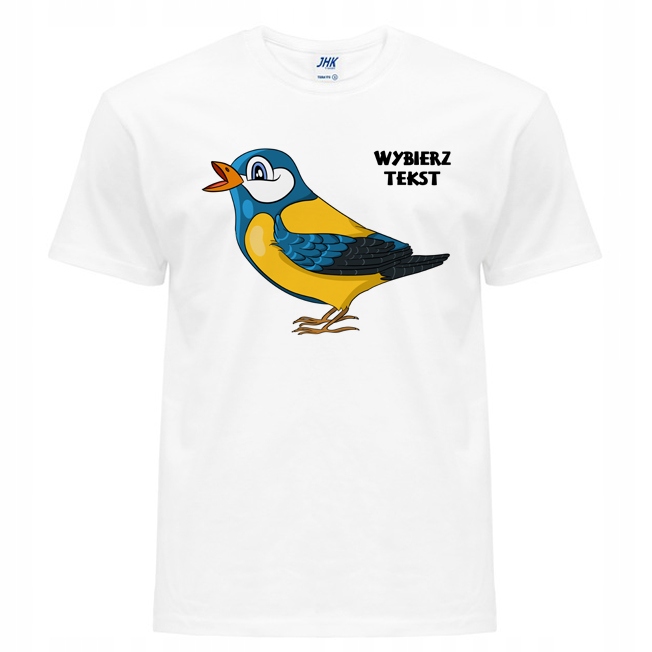 

Koszulka Męska T-shirt Ptaki Sikorka Sikorki XL