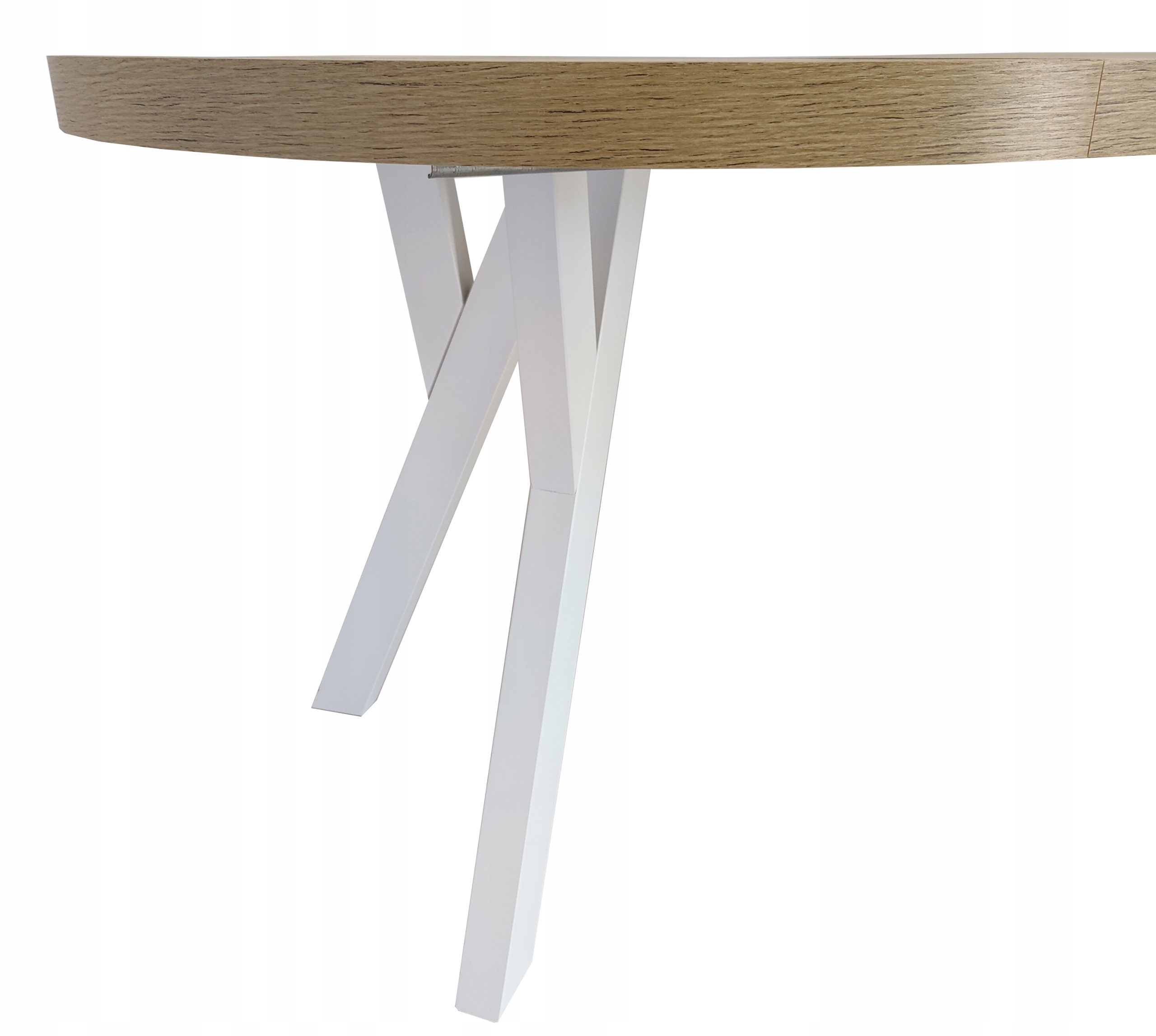 Stół okrągły solidny rozkładany HALIFAX Ø100/200 Marka inna