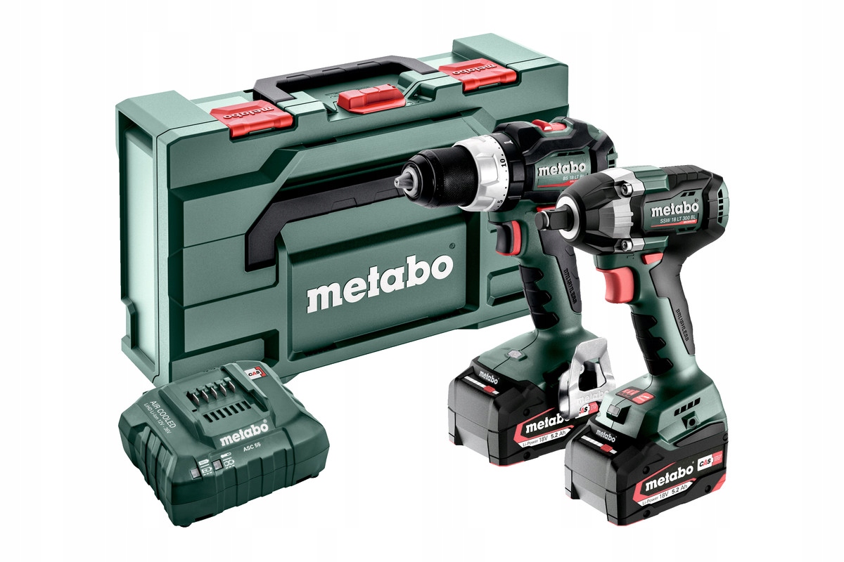 METABO COMBO SET 2 9 3 WKRETARKA KLUCZ UDAROWY