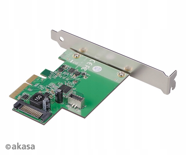 Akasa PCIe karta Usb 3.2 Gen 2 interný konektor AK-PCCU3-06