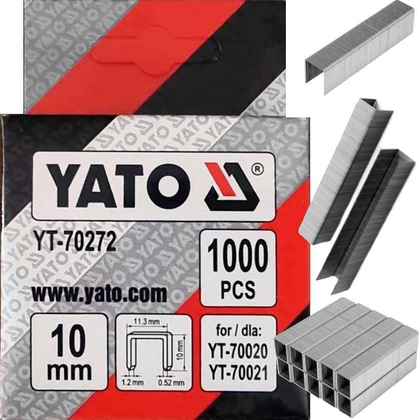 

Zszywki 10MM /1,2x11,3/ 1000SZT