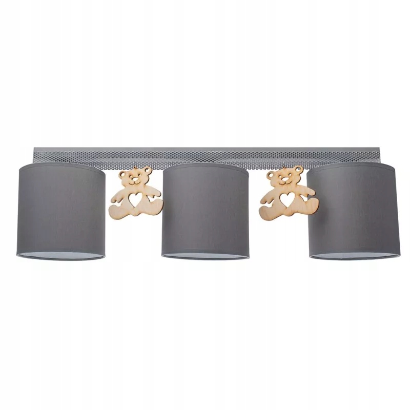 

Lampa sufitowa Miś 3xE27