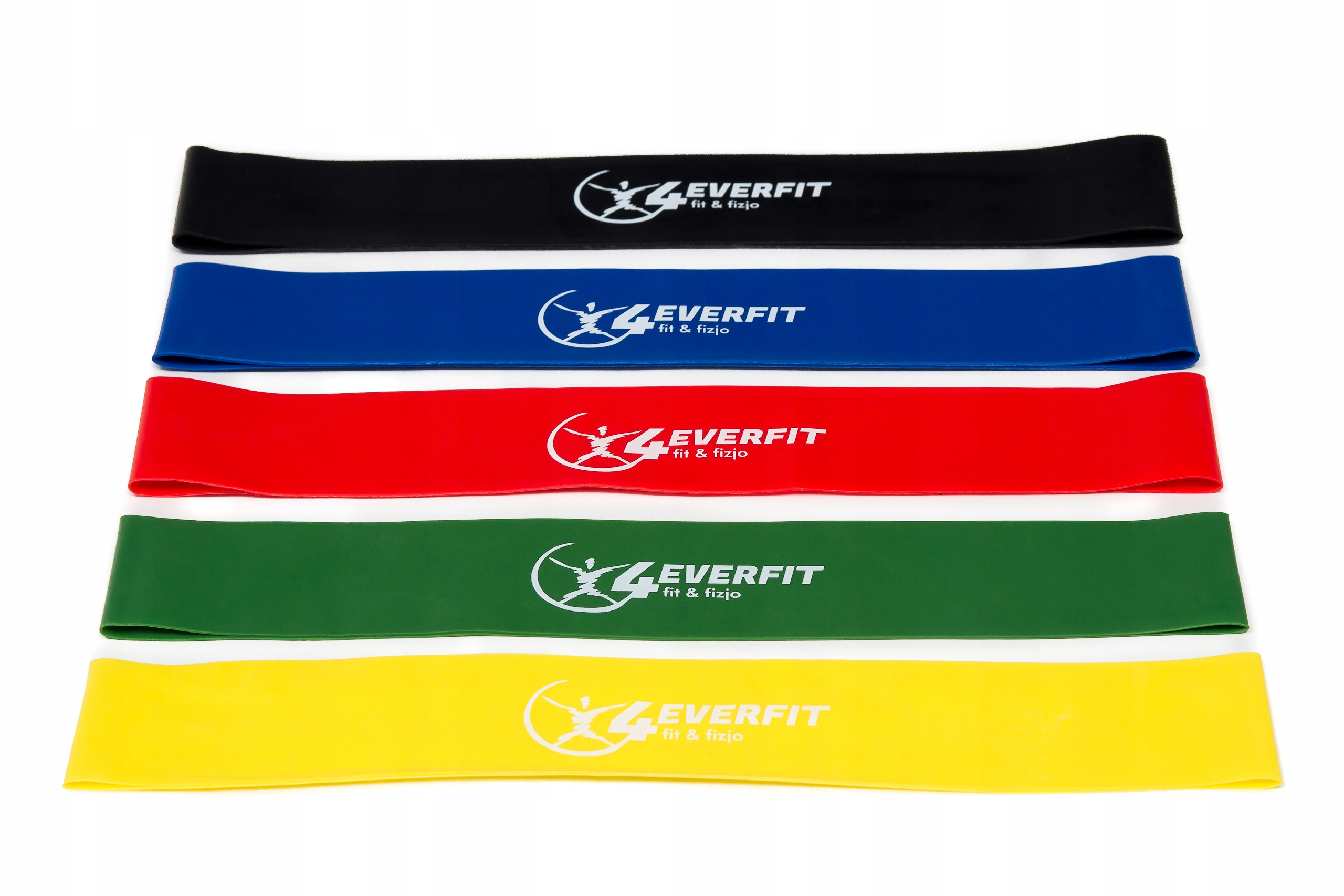 

4EVERFIT Zestaw 5 gum Do Ćwiczeń Mini Band Fitness