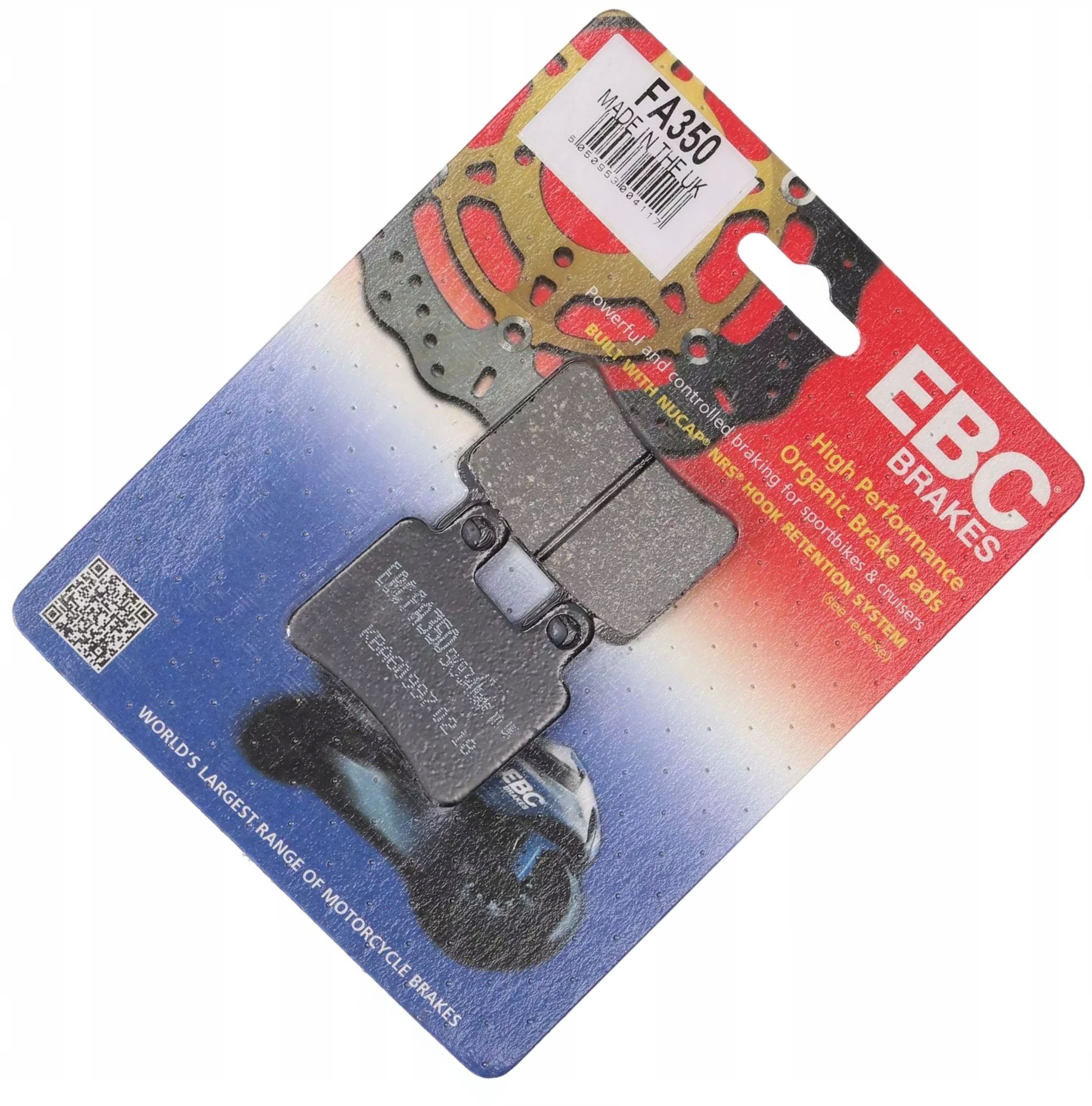 Destičky Zadní Derbi GP1 125 250 Senda 50 HM-Moto Cre Derapage