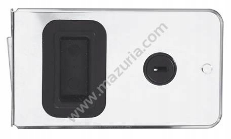 68MF0211024 - ЗАМОК ДЛЯ РОЗСУВНИХ ДВЕРЕЙ З НЕРЖАВІЮЧОЇ СТАЛІ SOUTHCO