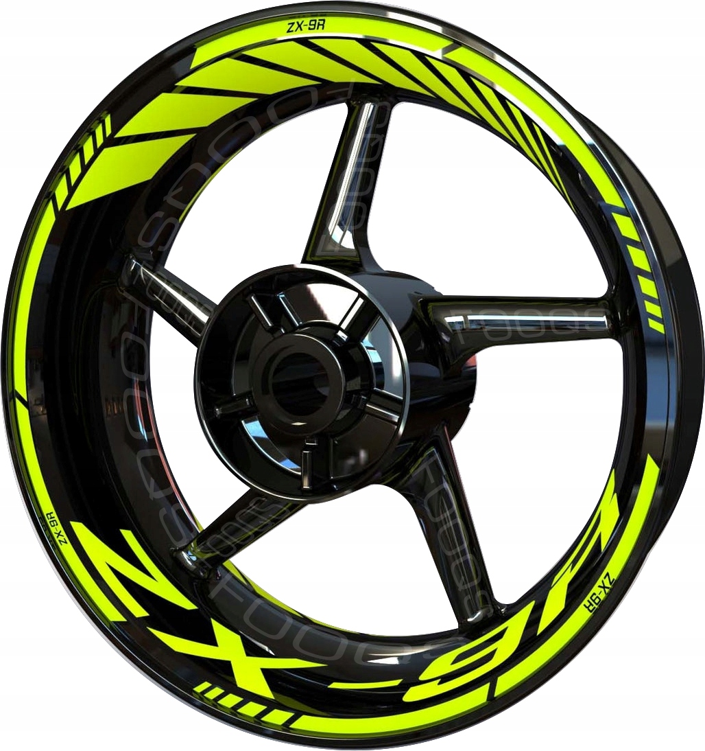 НАКЛЕЙКИ НА КОЛЕСА RANTY FOOQS KAWASAKI ZX 9R