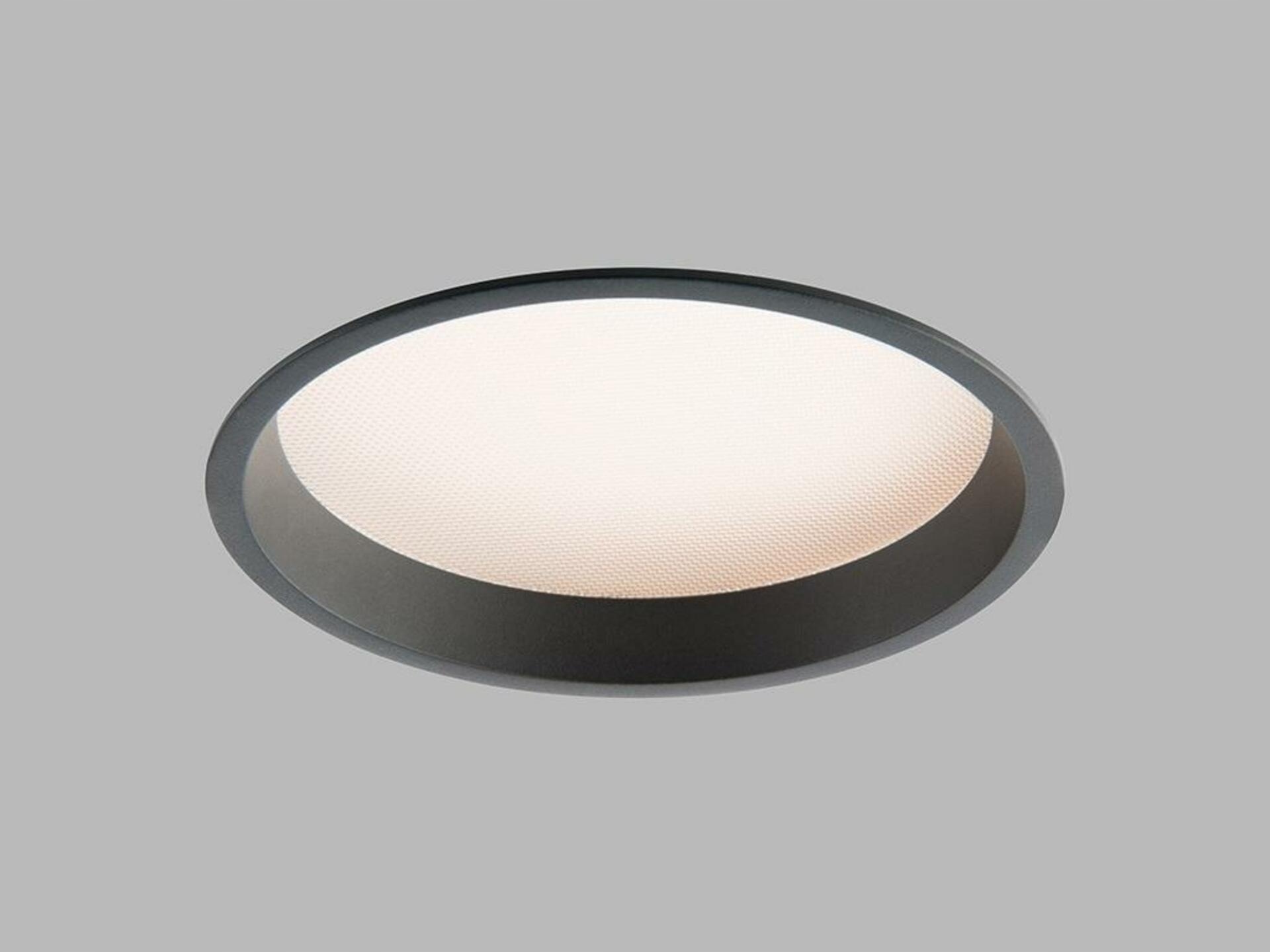 Zápustné Led svietidlo LED2 Zeta L 25W 2500lm 3000K Dali čierne