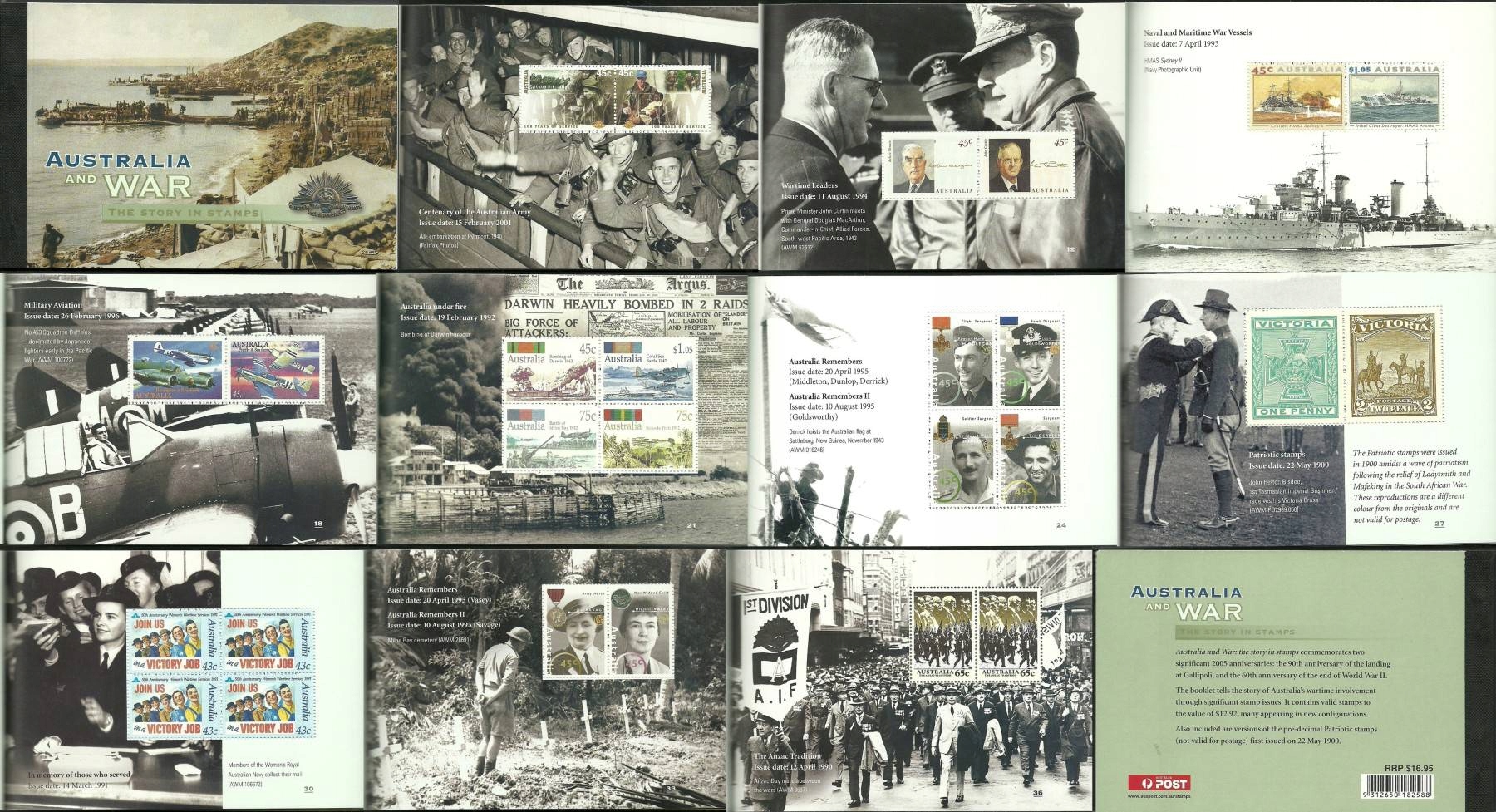 Australia 2001 Mi mh 210 Czyste **