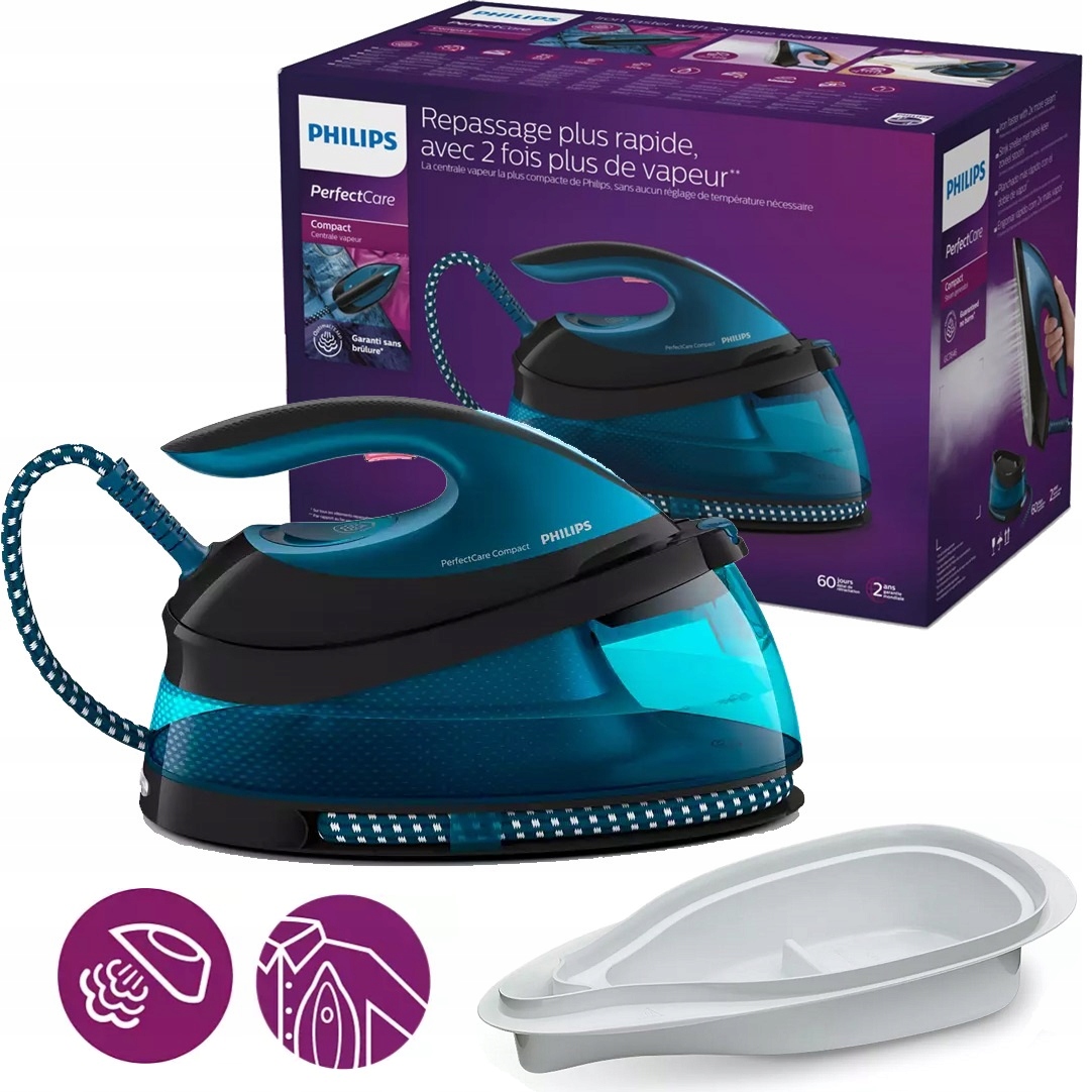 Philips PerfectCare Compact GC7846/80 Žehlička Parní generátor Parní stanice