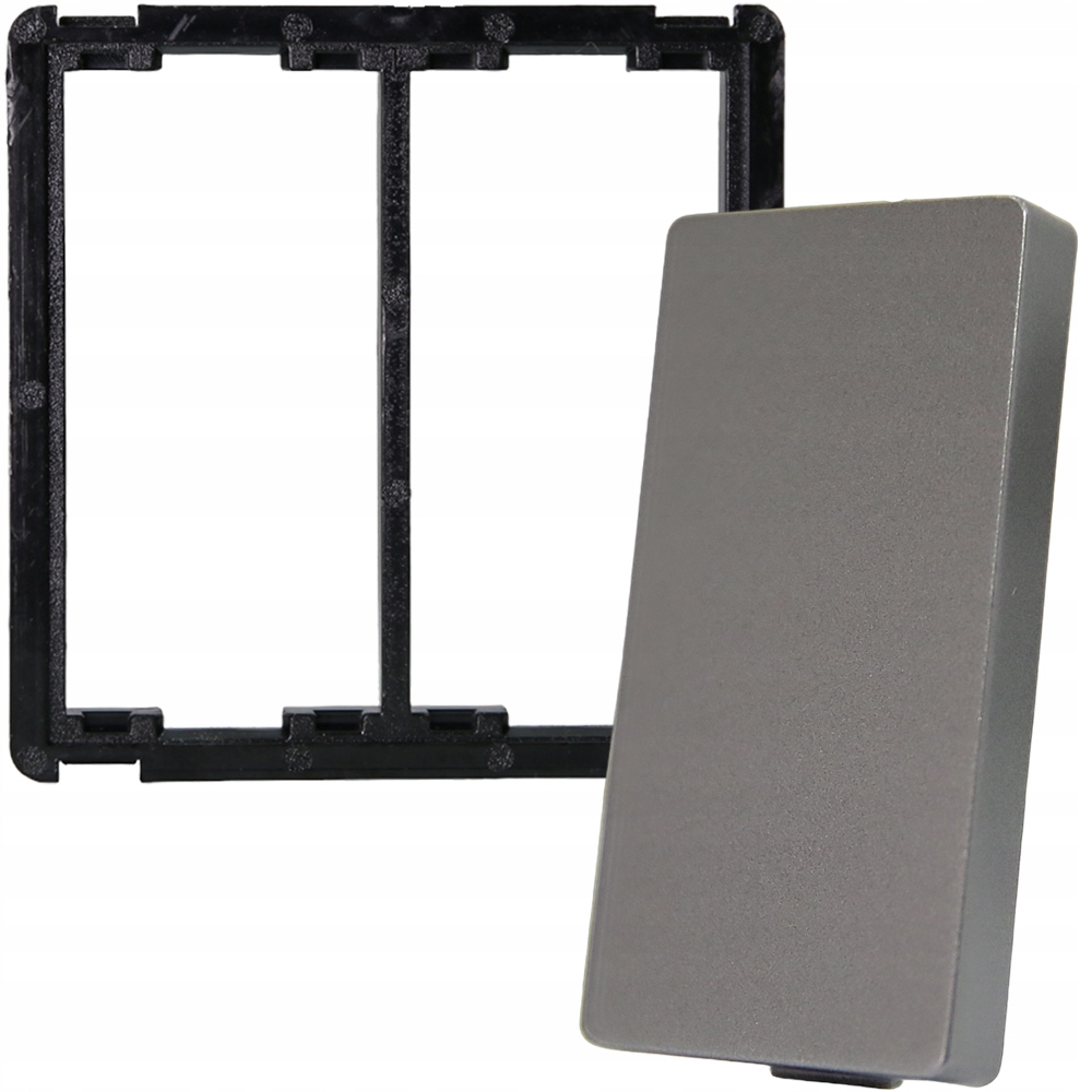 Moduł Podwójne Gniazdo Ładowarka USB Typ A+A 2.4A Szara do Ramek MIUUN Marka MIUUN