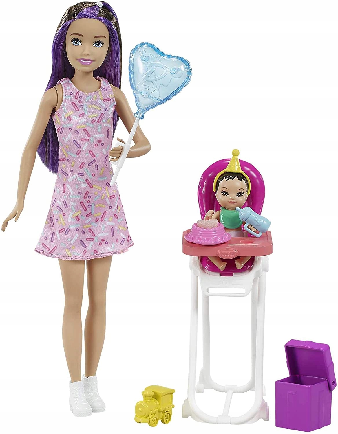 

Lalka Barbie Opiekunka Skipper Urodziny Bobasa