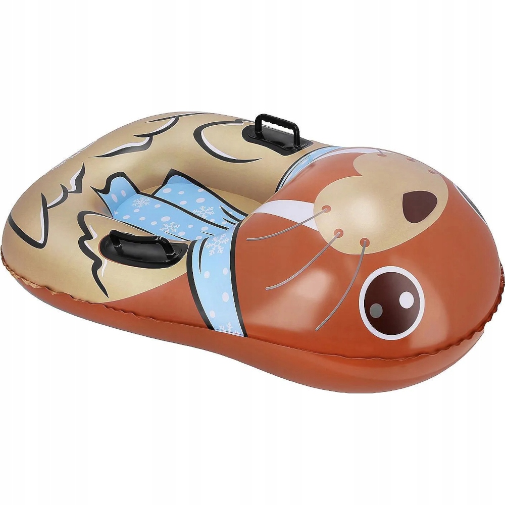 Spokey Dmuchany Ślizgacz Śnieżny Ślizg Mors Z Dwoma Uchwytami 102 X 71cm