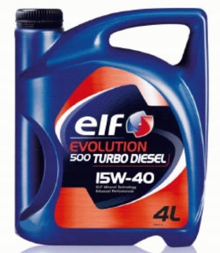 Olej Elf 15W-40 Evolution 500 Turbo Diesel 5L OLEELF15W40TD5