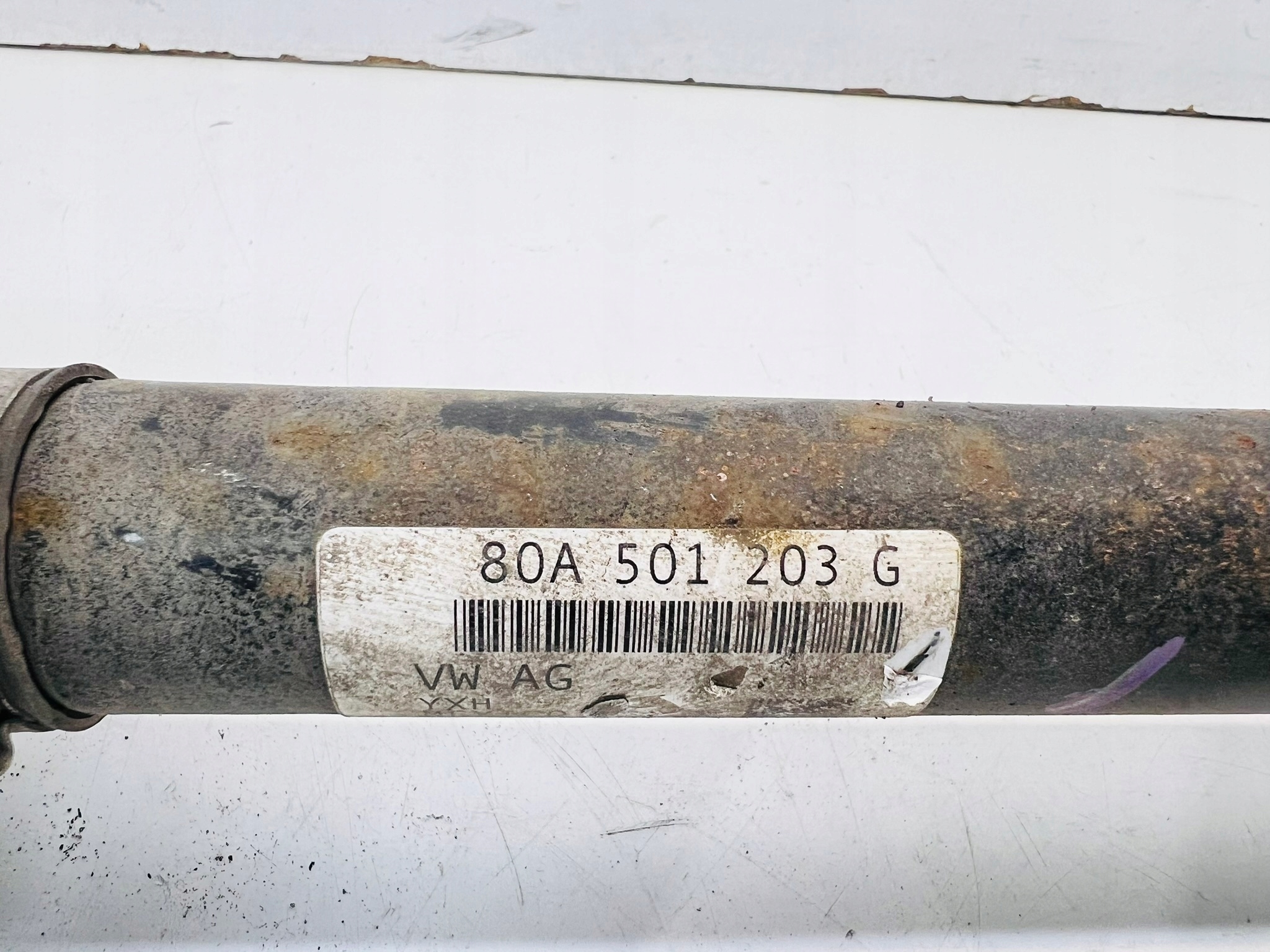 semi-axis left rear part AUDI Q5 FY 80A501203G