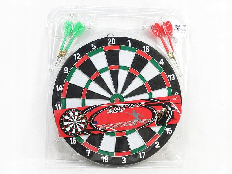 DART TARCZA GRA W RZUTKI ZRĘCZNOŚCIOWA DWUSTRONNA EAN (GTIN) 5904326431119