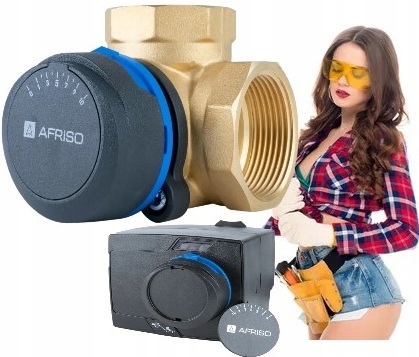 Pohon Afriso 343 3-CESTNÝ Ventil Arv 385 DN32