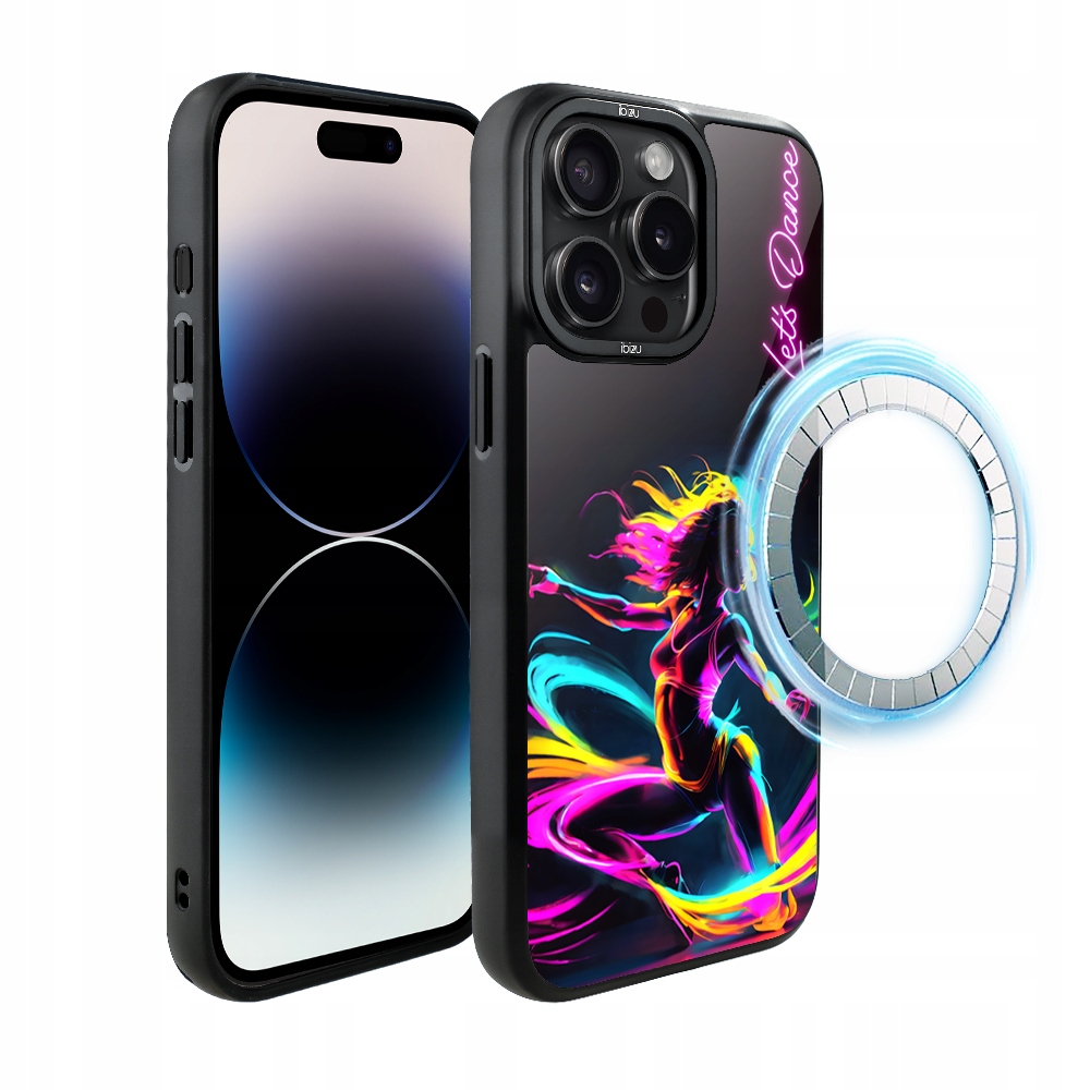 Pouzdro pro iPhone 14 Pro Ibizu DropGuard Matt s MagSafe, taneční rytmus