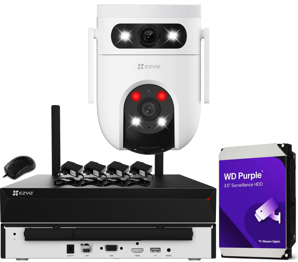 Sada monitorovania WiFi dom Ip kamera 1x H9c 3K 5MPx IR30 audio