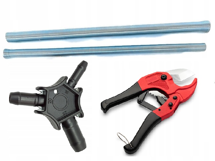 

Kalibrator sprężyna nożyce rury pex 16 20 - zestaw