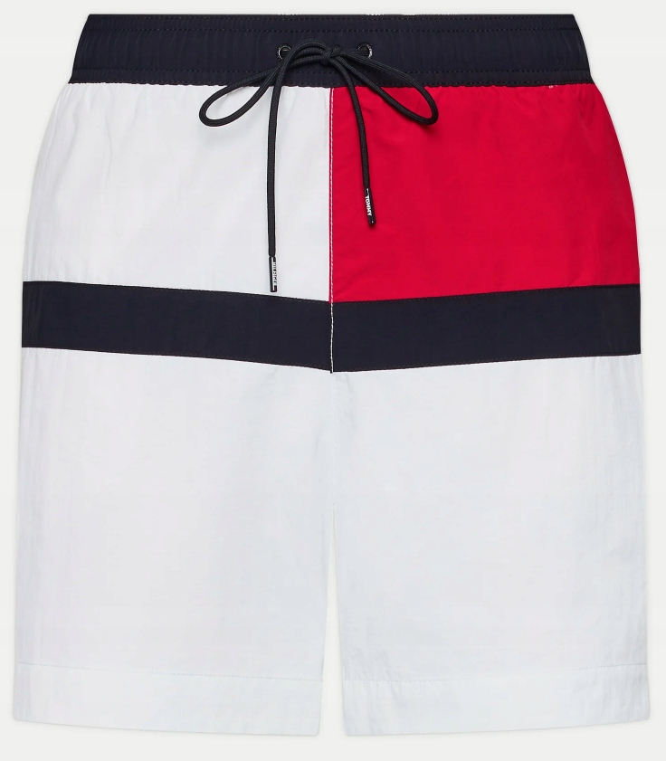 Kraťasy Tommy Hilfiger Th Optic White Velikost L