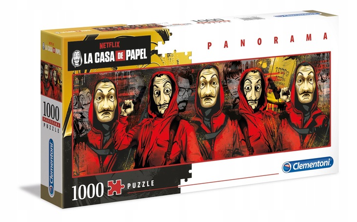 

Puzzle Panorama Dom Z Papieru Netflix 1000el.39545
