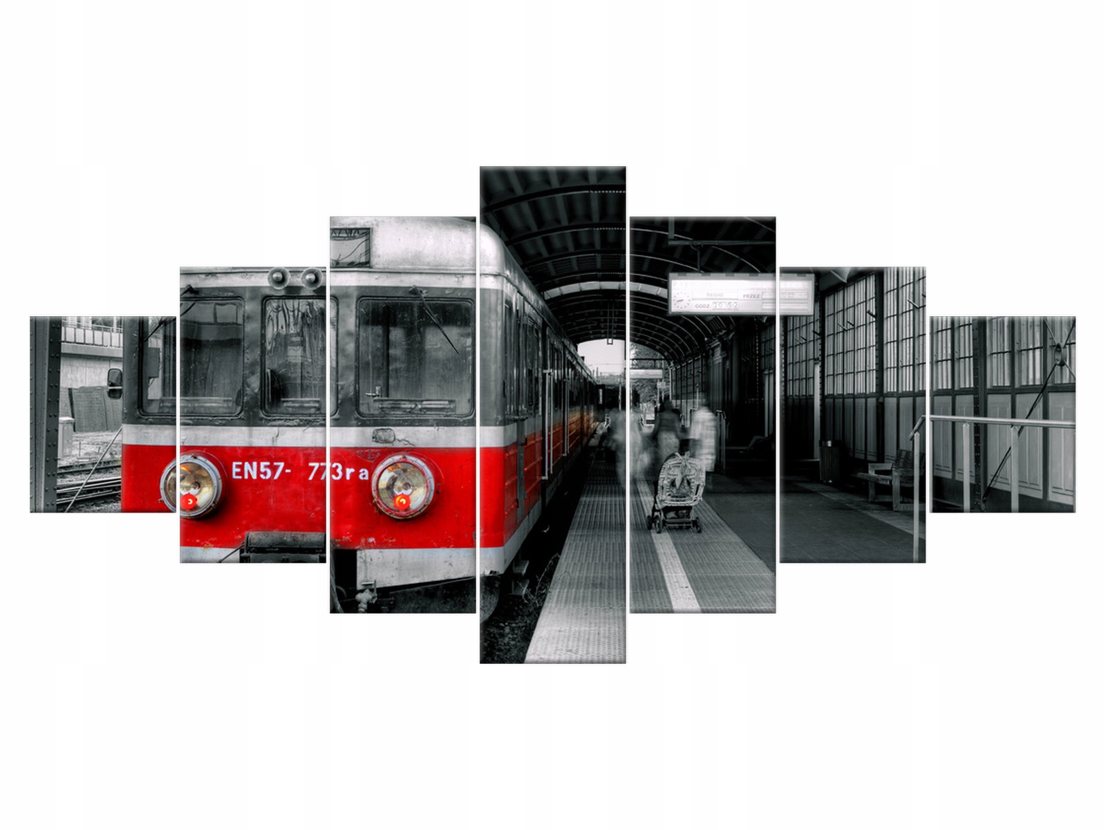

Obraz Na peronie 210x100 Architektura 1013A_7A