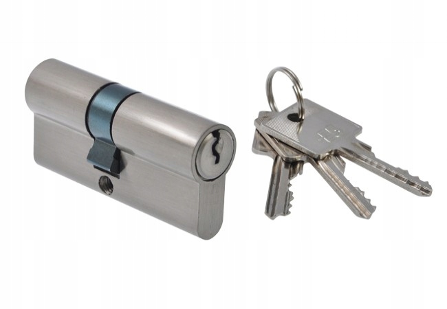 Wkładka do drzwi ekonomiczna E5 50/50 nikiel