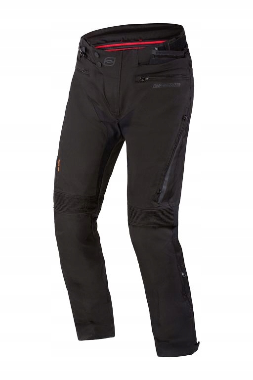 Motocyklové textilné nohavice Ozone Vulcan Black s krátkymi nohavicami 3Xl Short