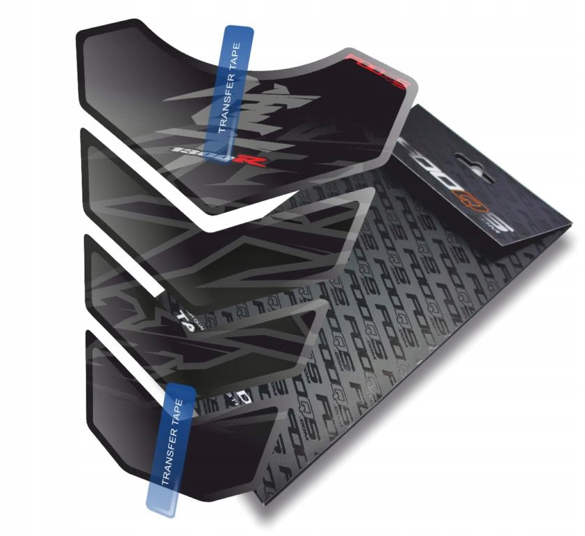 Tank-pad od firmy Fooqs pro Suzuki Gsx 1300-R Hayabusa Černý
