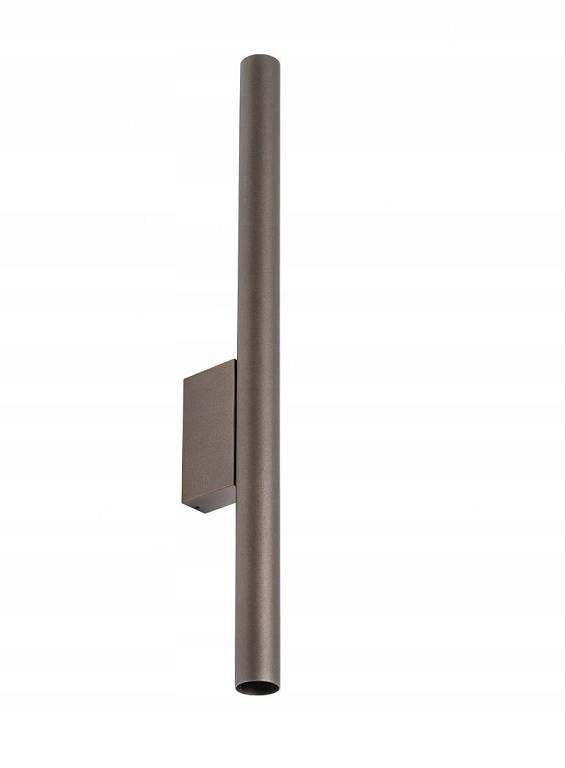 Lampa ścienna, kinkiet LASER brązowy