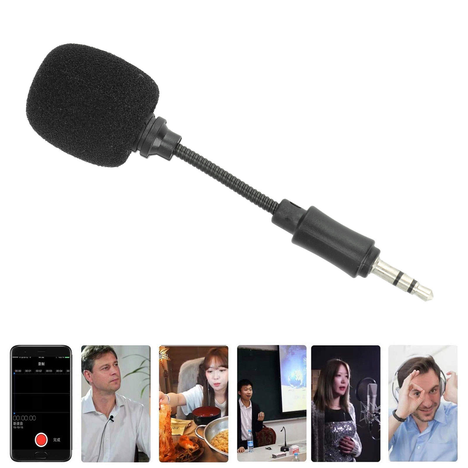 Telefon Mini mikrofon Nagrywanie mikrofonu Rodzaj inny