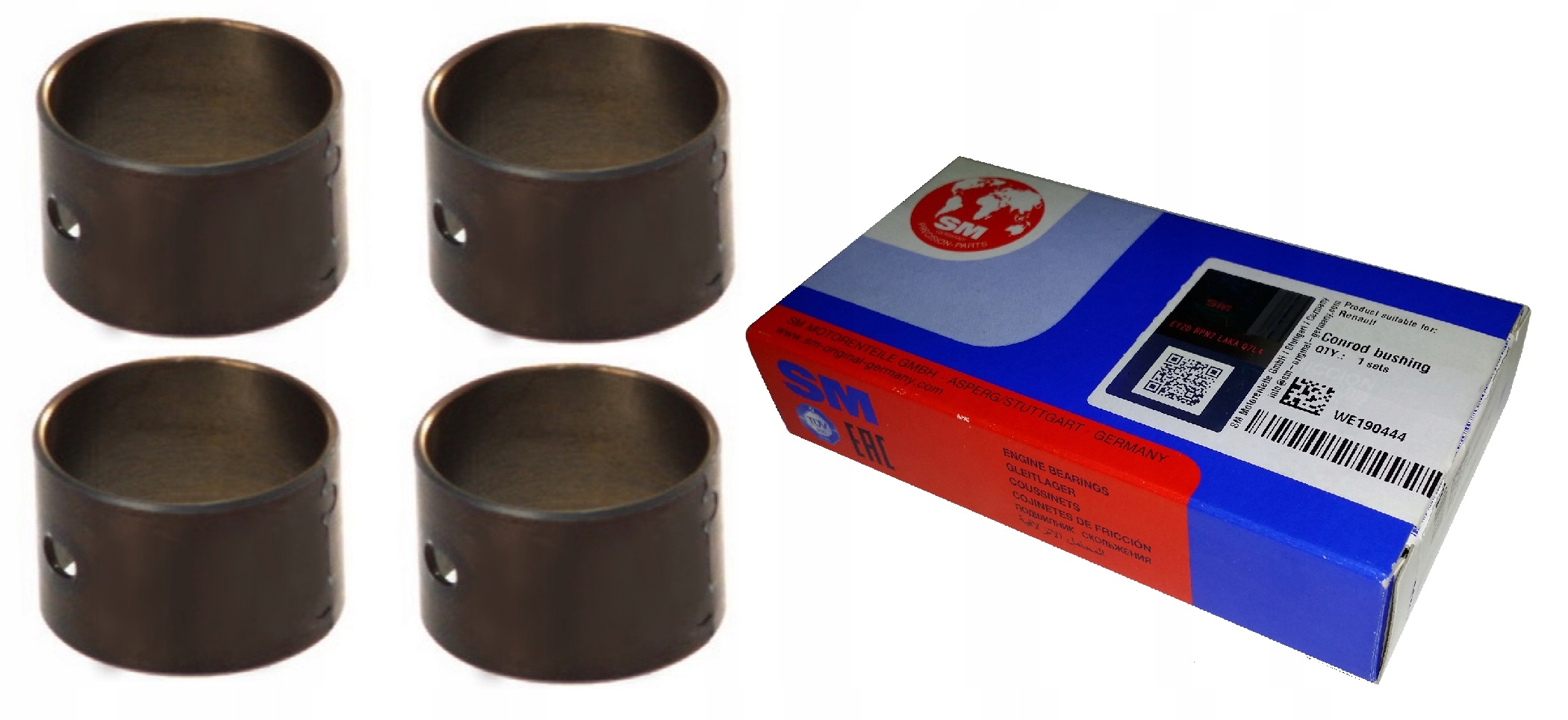 44380400 - ВТУЛКА ШАТУНА RENAULT NISSAN OPEL 2.3 DCI M9T