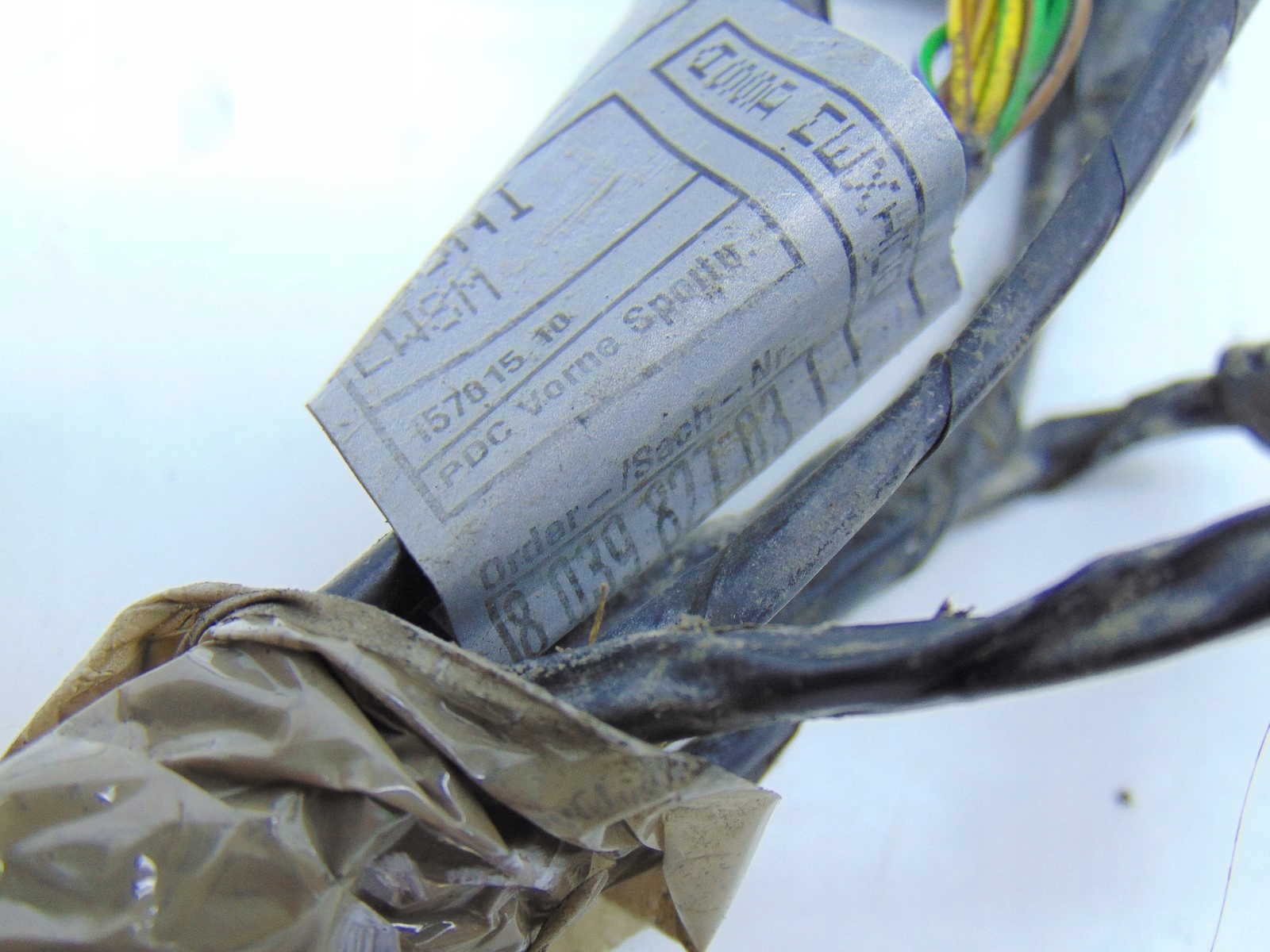 cablaggio sensore parcheggio PDC BMW X5 E70 8039827