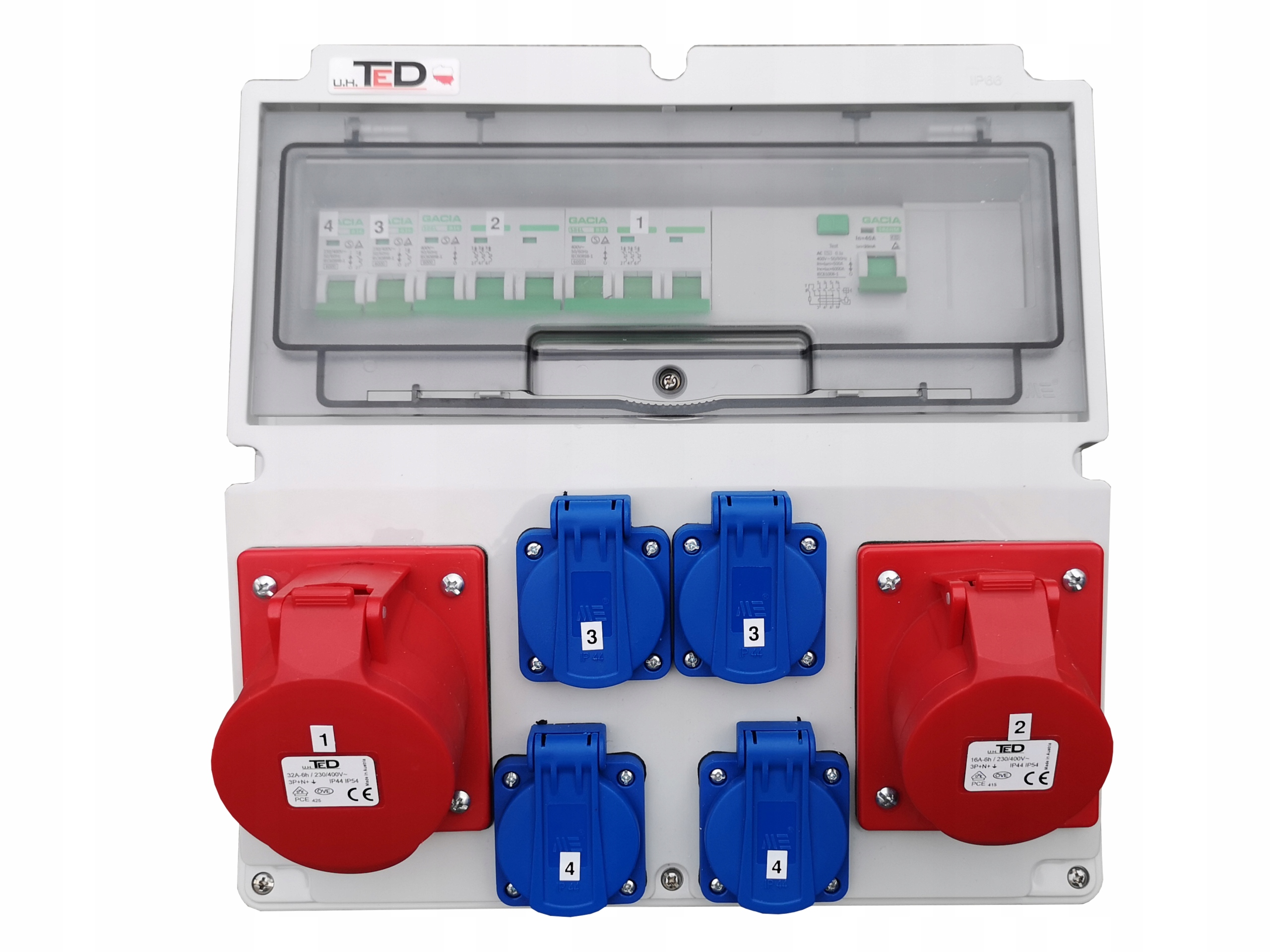 Rozvaděč Krabička je chráněna a je připravena