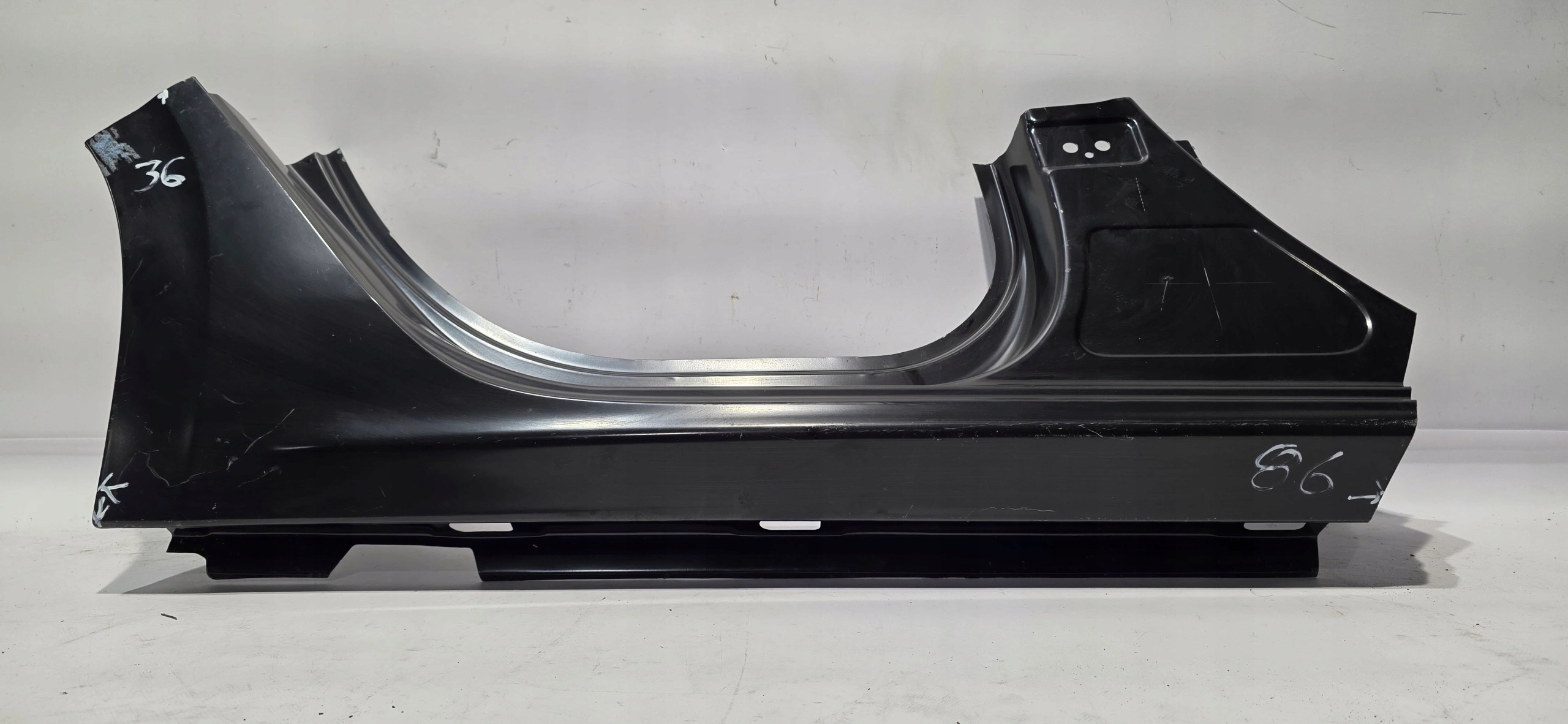 threshold side right rear part PEUGEOT 208 and 11-18 original 1607253780