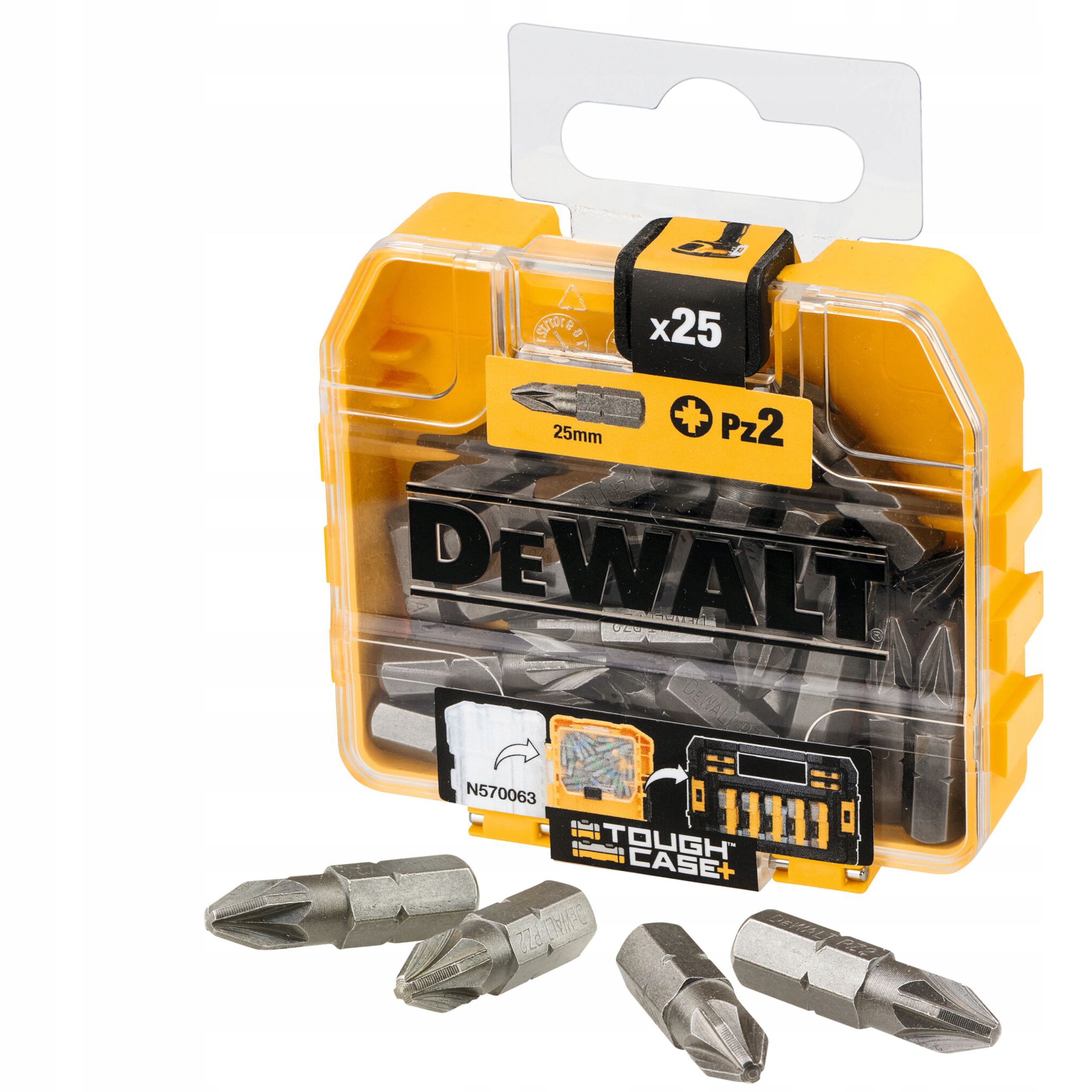 

Dewalt DT71521 Bity Do Wkrętarki Pz2 Pozidriv 25el