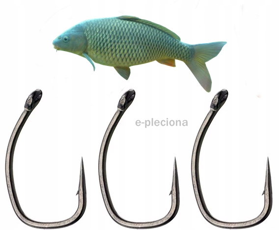 Haki karpiowe Hirisi Barbed Hook 8029 nr 6 metoda włosowa 10 szt.