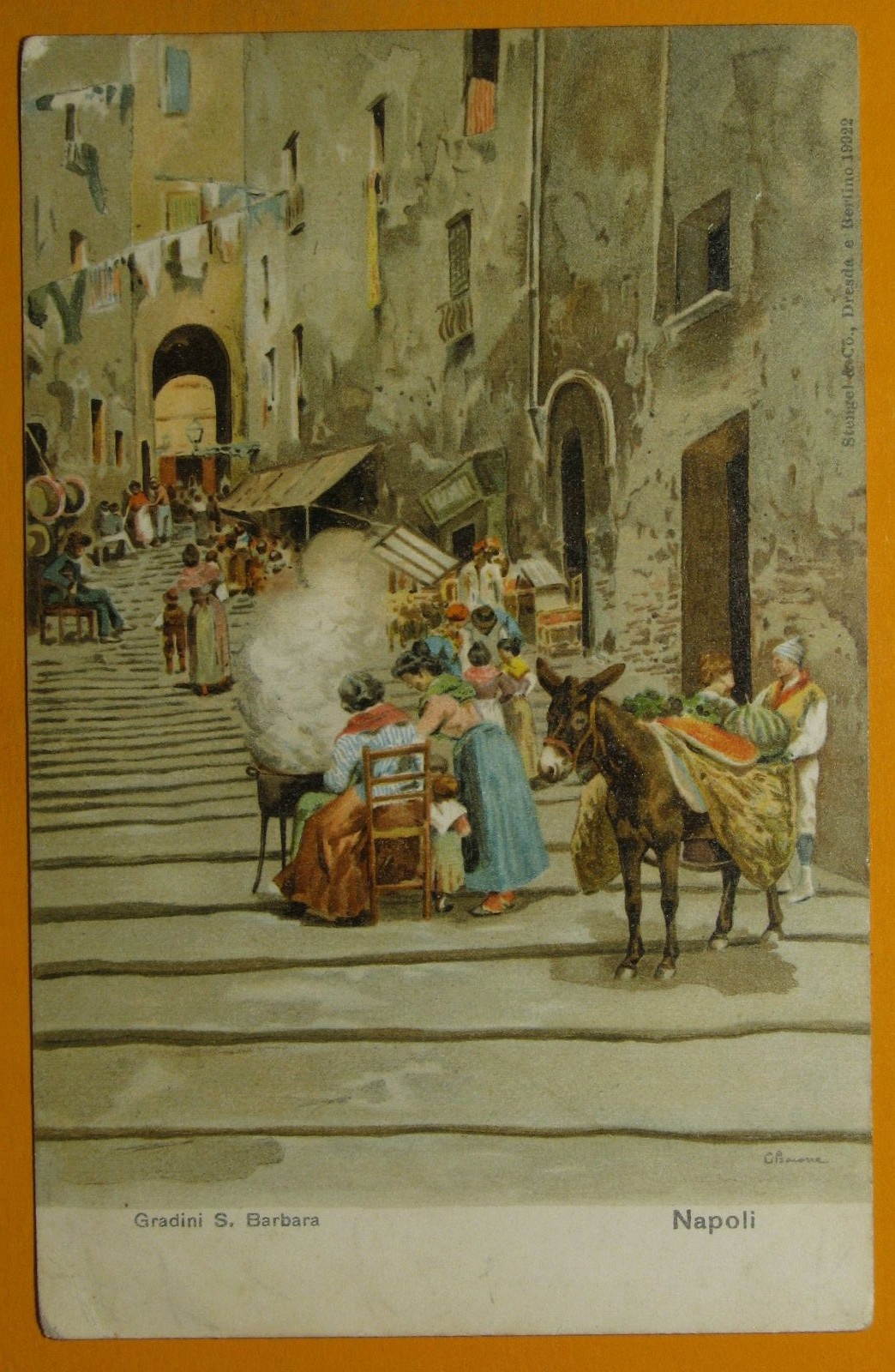 277950, Włochy, Neapol, obieg 1903