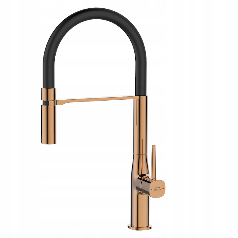 

Bateria Kuchenna Elastyczna Wylewka Czarna Złota